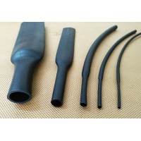 廠家生產(chǎn)批發(fā)DR150℃耐高溫耐油柔軟橡膠熱縮管