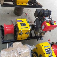皮帶輪式電動(dòng)絞磨 地下電纜施工機(jī)具