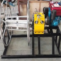 電纜鋪設(shè)機(jī)機(jī)動(dòng)絞磨5T8T線纜牽引機(jī)